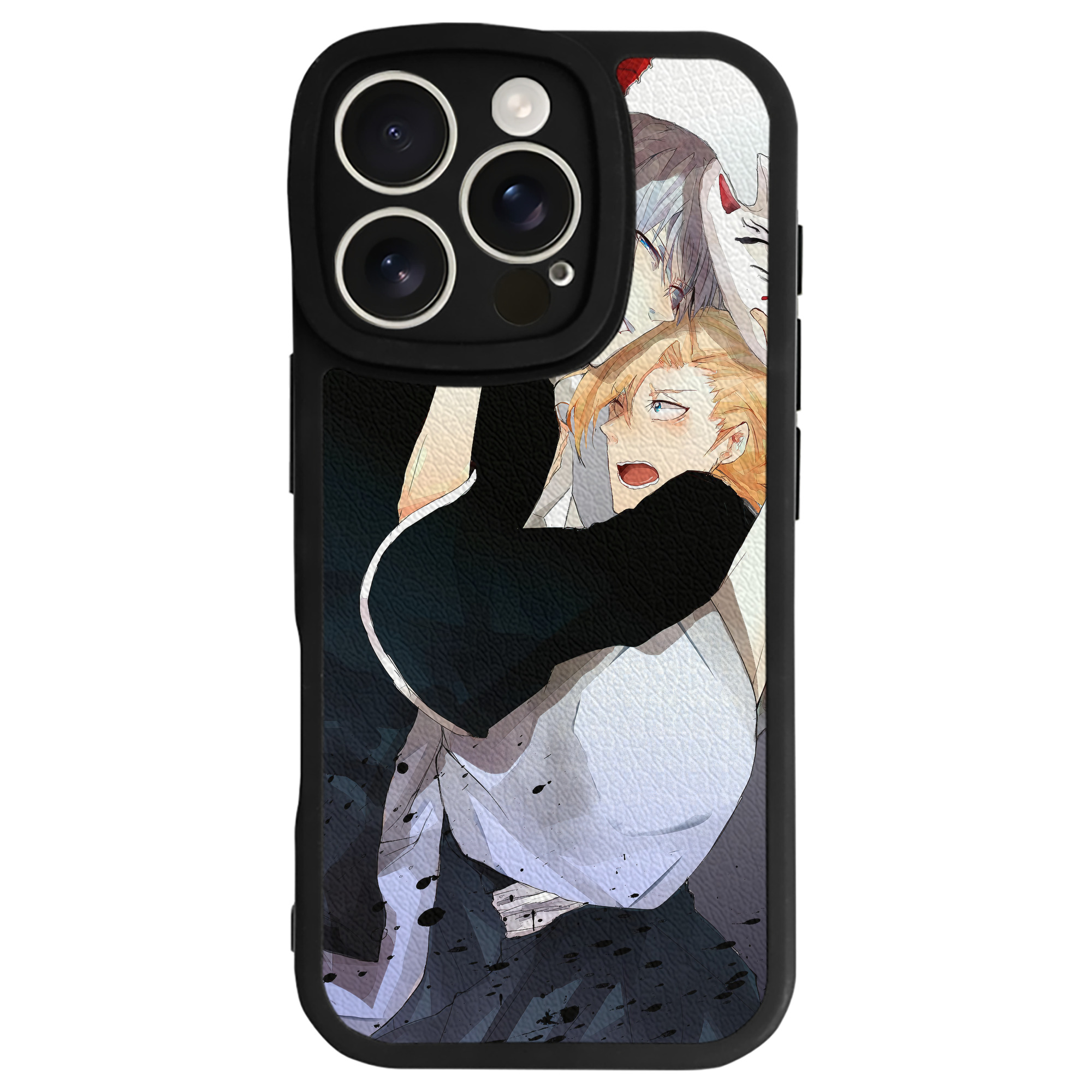 （画像用） ブリーチ BLEACH 【iPhone 16シリーズ対応】シリコンスマホケース（レザー調） 材質：シリコン